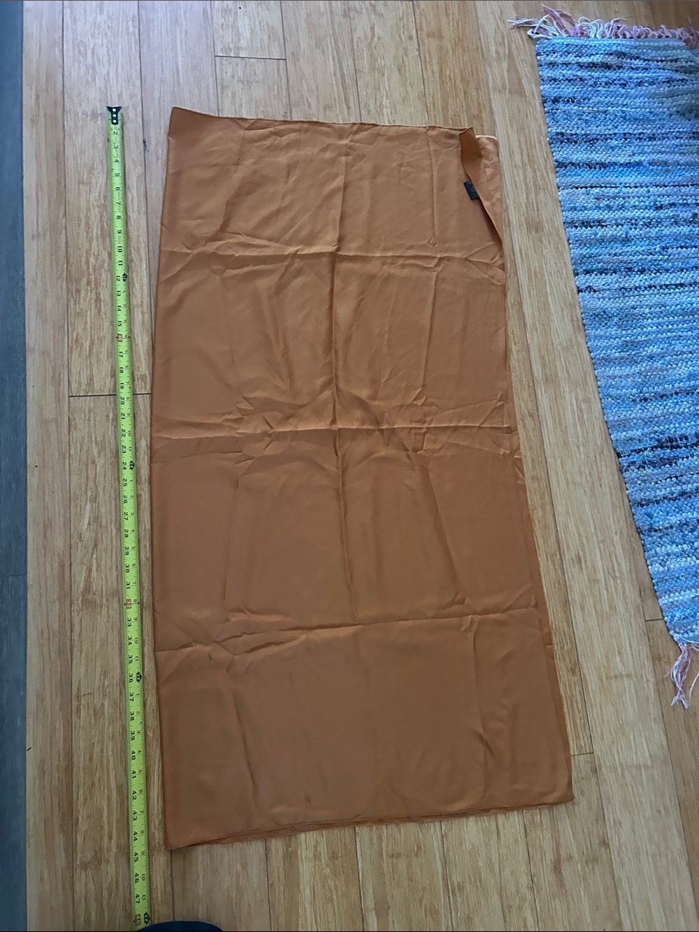 Fendi Orange Infinity Scarf - Picture 3 of 7